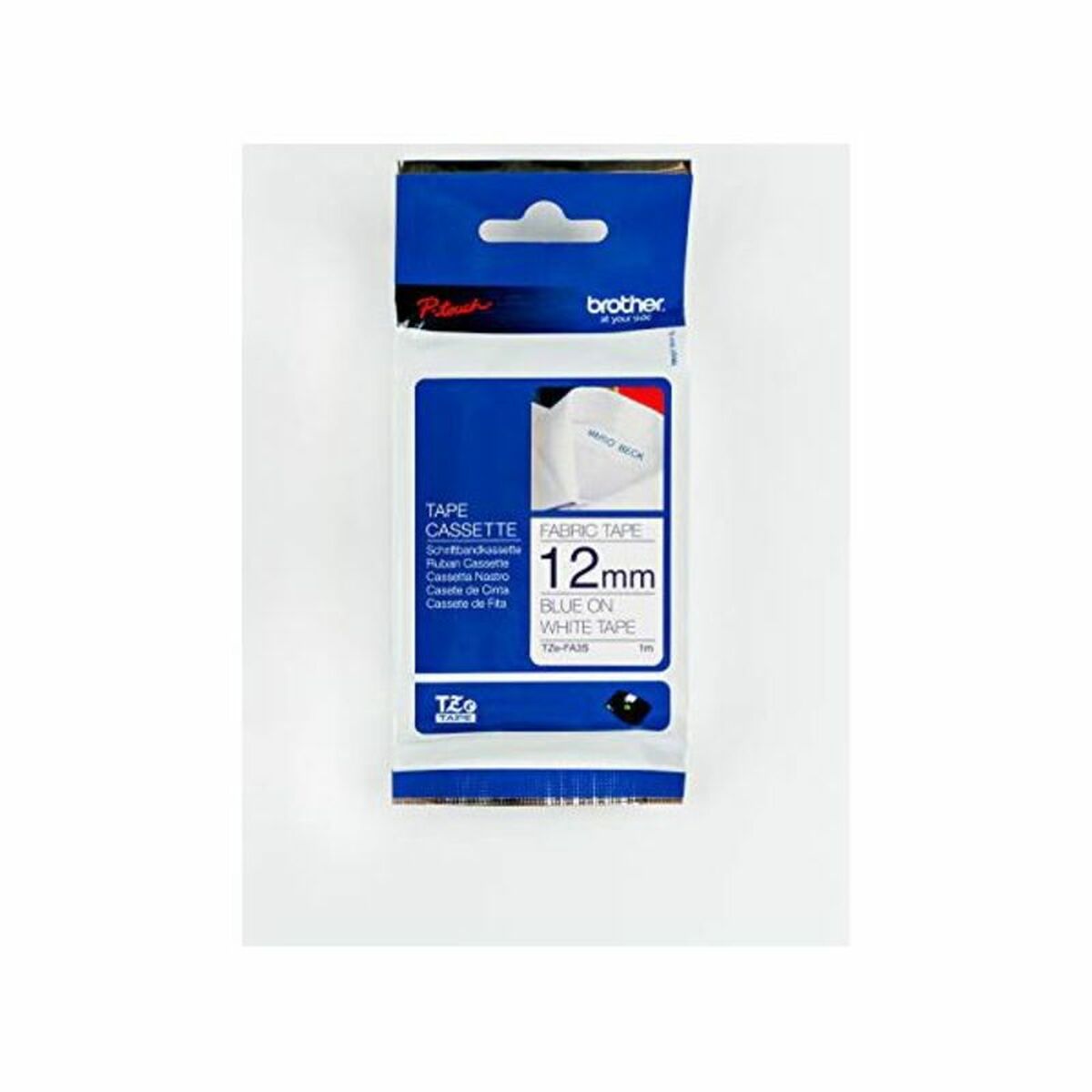 BROTHER RUBAN Ruban tissu bleu/blanc
