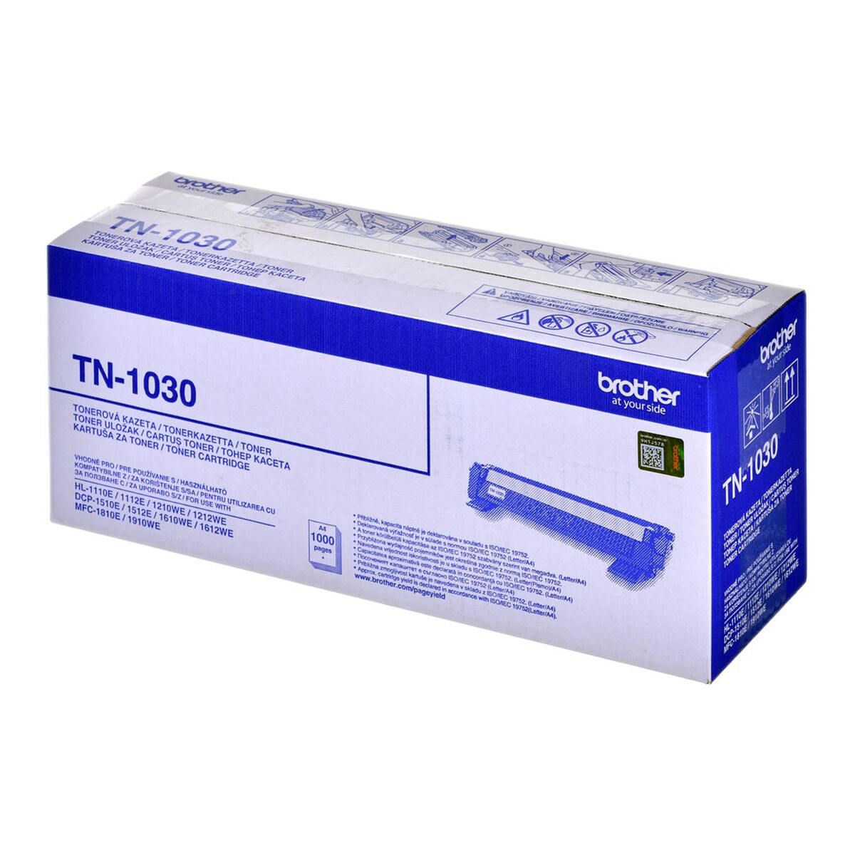 Brother TN-1030 Cartouche de toner 1 piece(s) Original Noir
