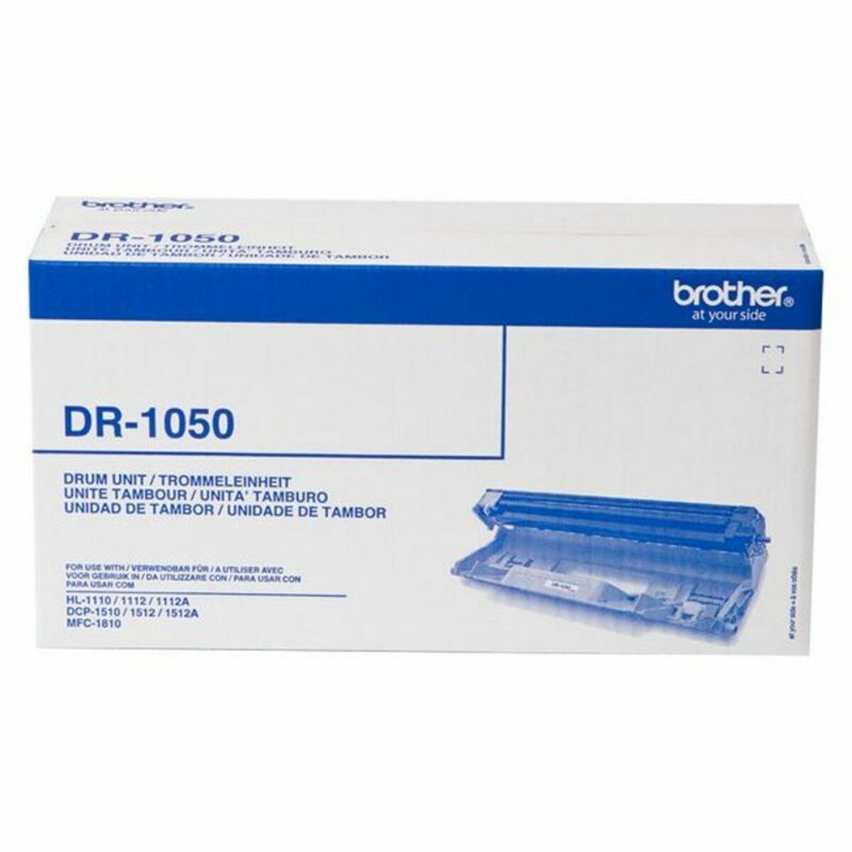 BROTHER DR-1050 tambour noir capacité standard 10.000 pages pack de 1