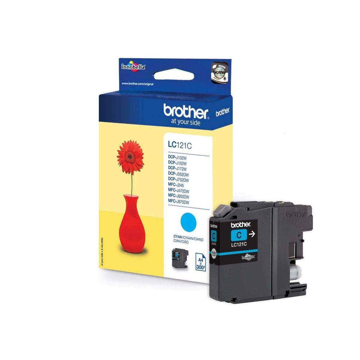 BROTHER Cartouche d encre cyan pour DCP-J752DW