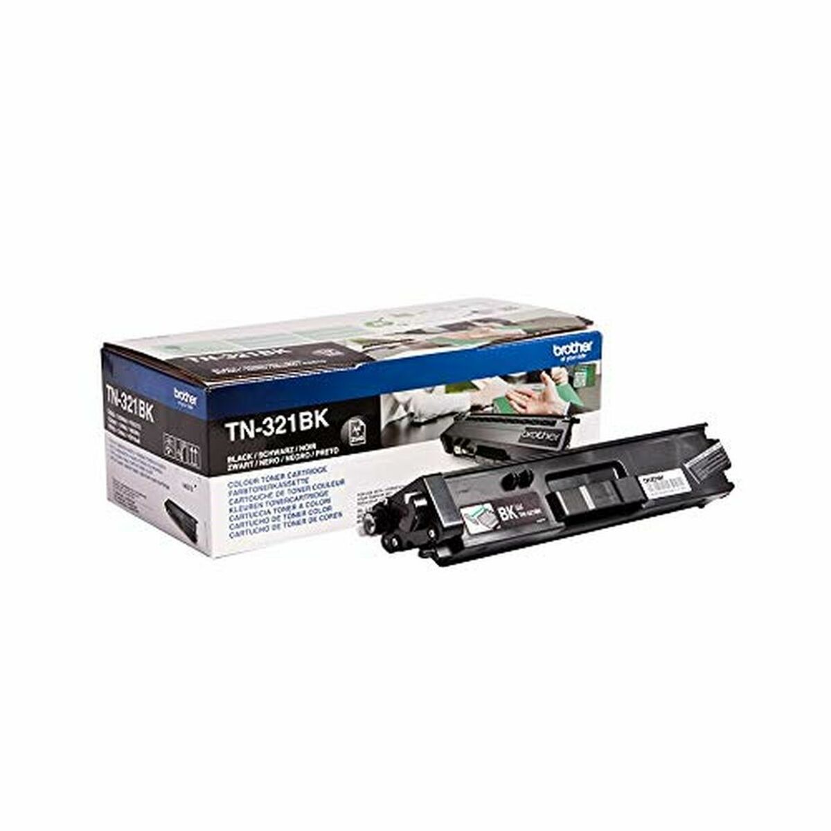 BROTHER TN-321BK cartouche de toner noir capacité standard 2.500 pages pack de 1