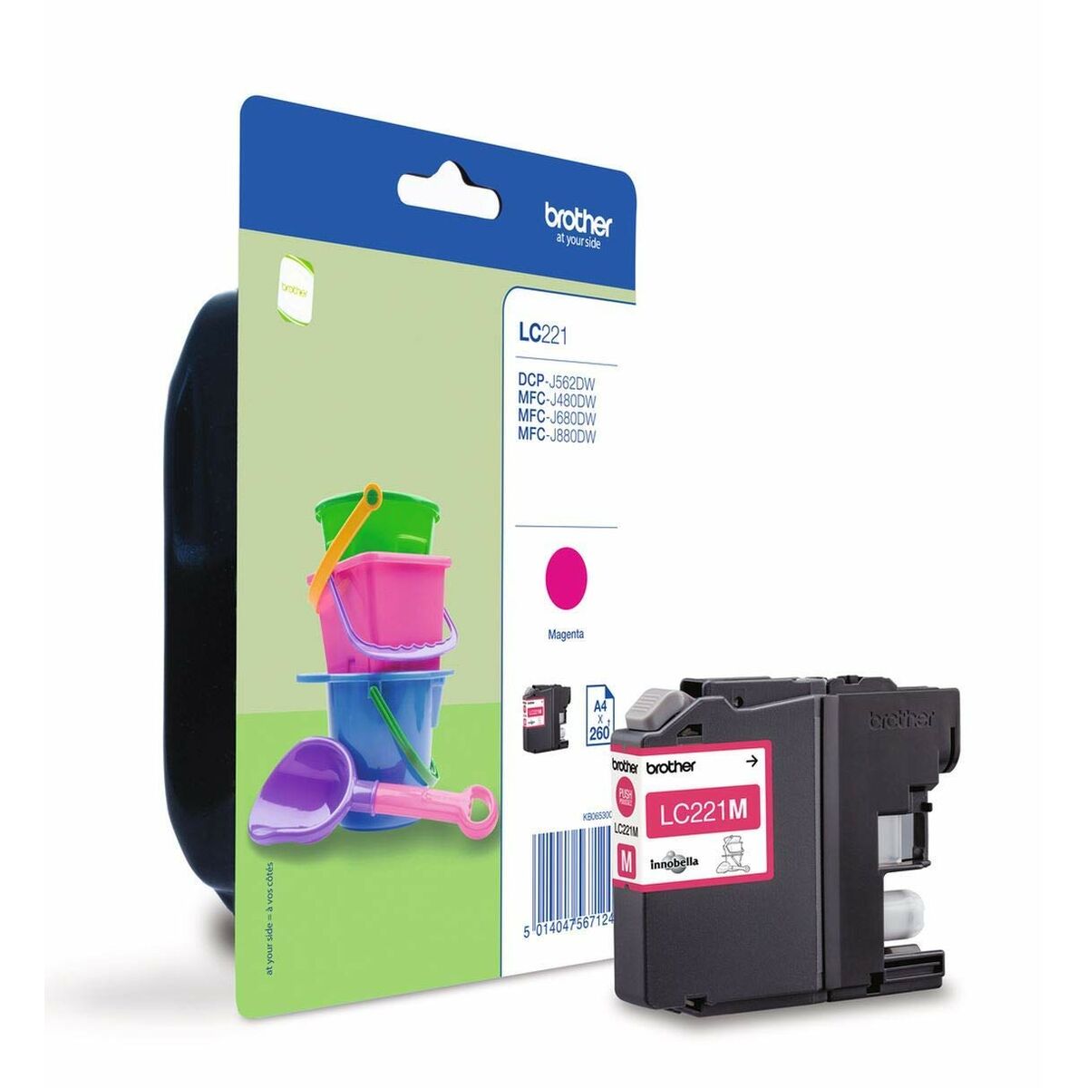 LC-221M/Ink Magenta 260 page