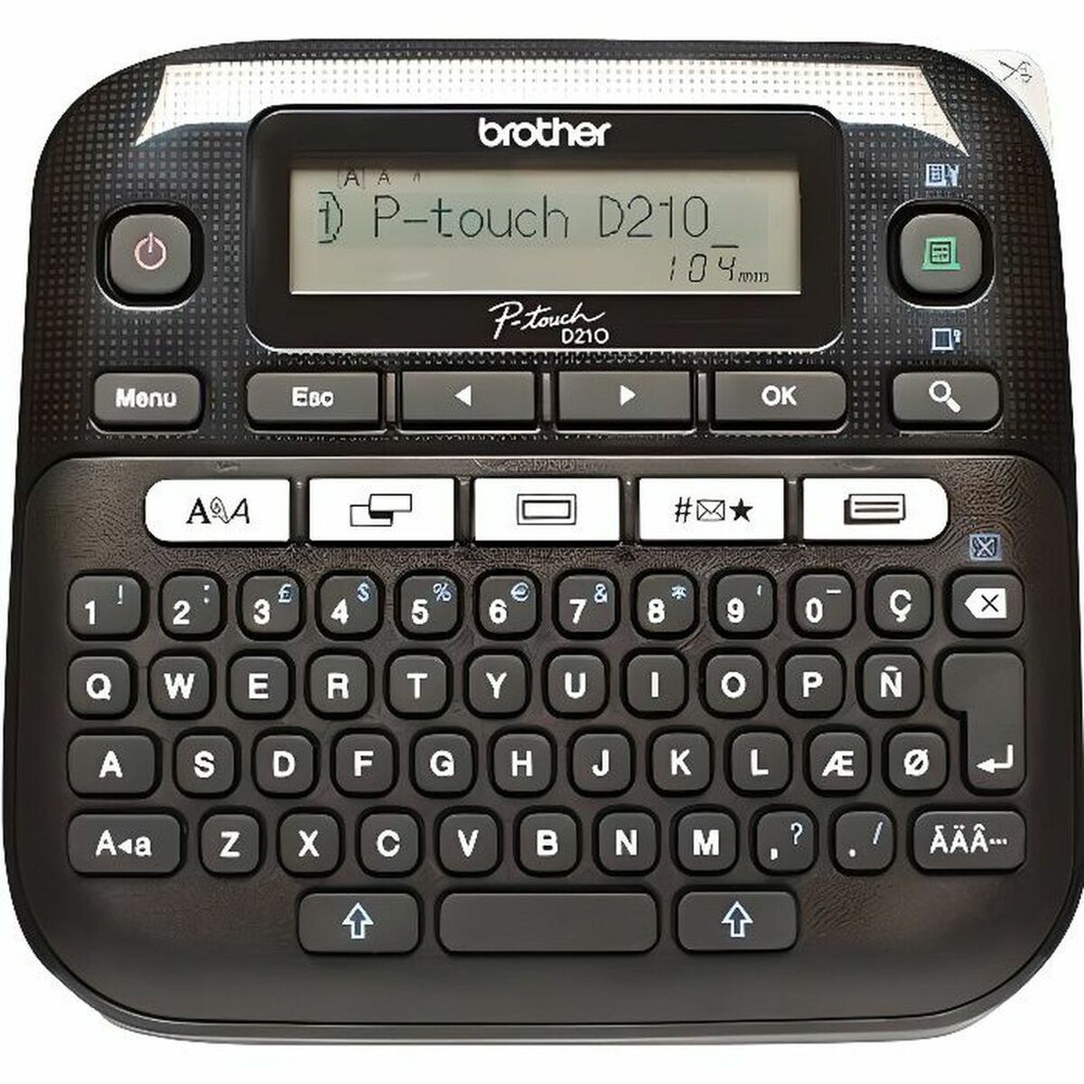 BROTHER Etiqueteuse bureautique PT-D210 clavier AZERTY