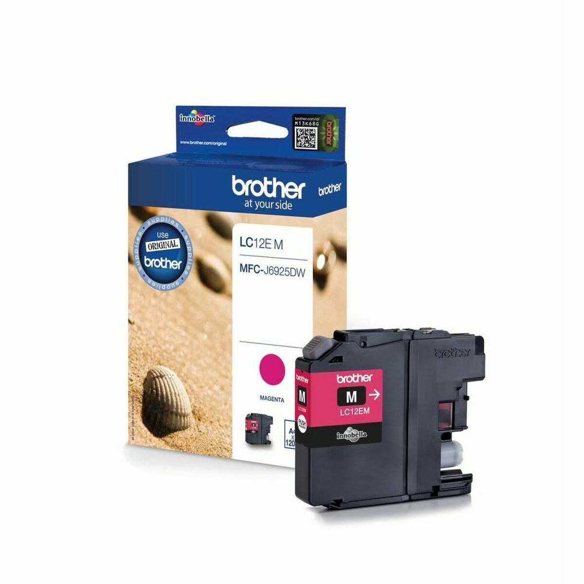 BROTHER Cartouche d encre magenta haute capacité 1200 p. pour MFCJ6925DW