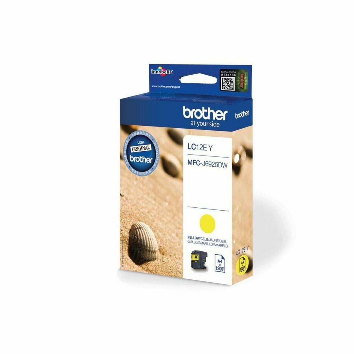BROTHER Cartouche d encre jaune haute capacité 1200 p. pour MFCJ6925DW