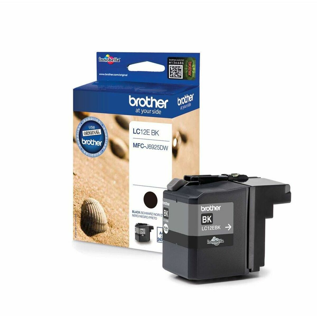 BROTHER Cartouche d encre Noir haute capacité 2400 p. pour MFCJ6925DW