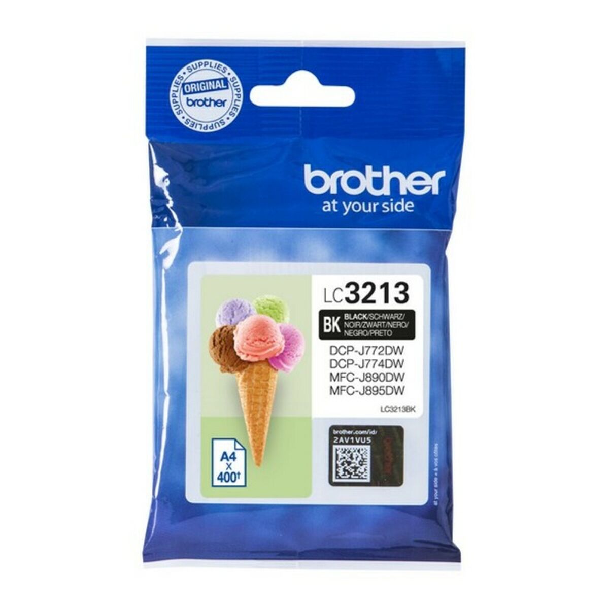 BROTHER LC3213BK High capacity 400-page black ink cartridge