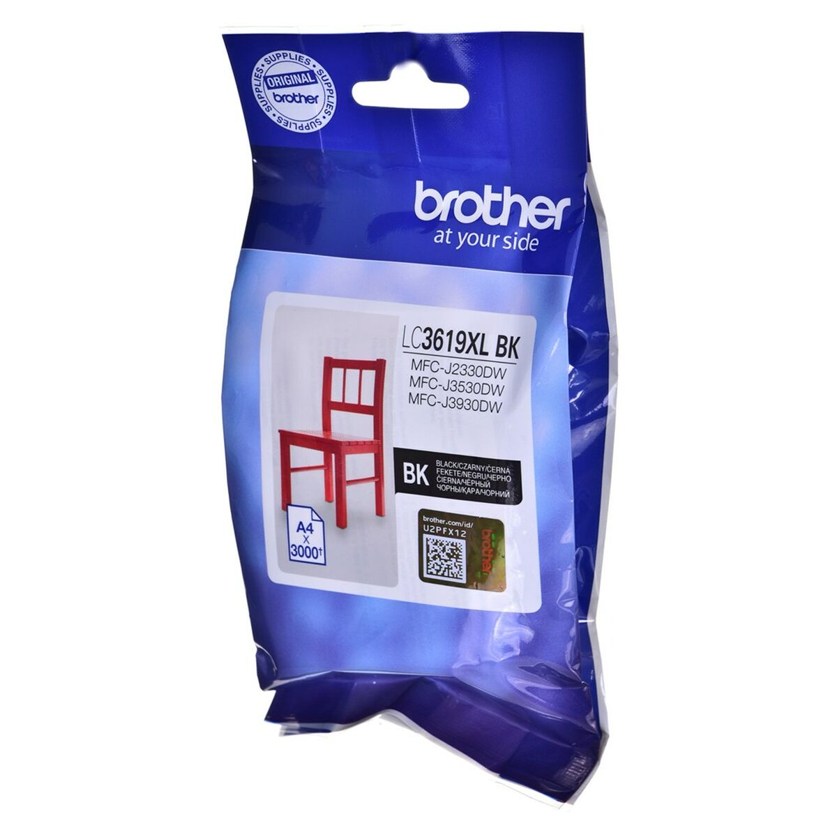 Brother LC-3619XLBK cartouche d'encre 1 piece(s) Original Noir