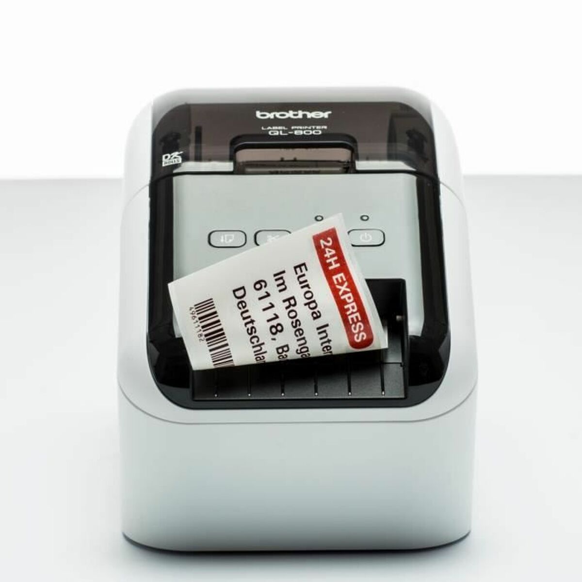 BROTHER QL-800 Label printer two-colour monochrome direct thermal Roll 6.2 cm 300x600dpi 93 labels/min USB cutter Black White