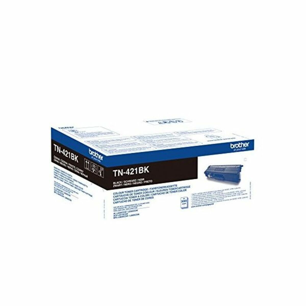 BROTHER TN421BK Toner Cartouche Noir pour Brother HL-L8260CDW, L8360CDW