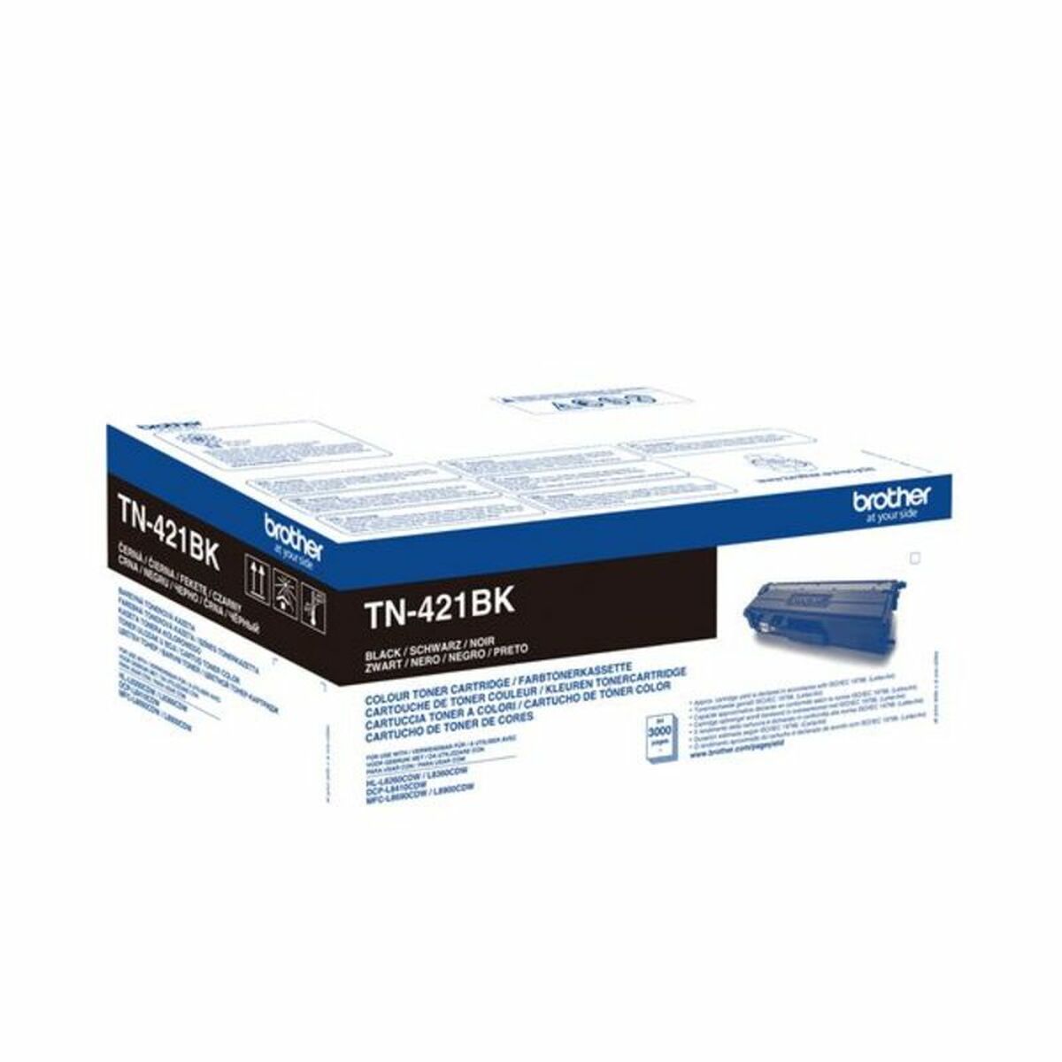 BROTHER TN421BK Toner Cartouche Noir pour Brother HL-L8260CDW, L8360CDW