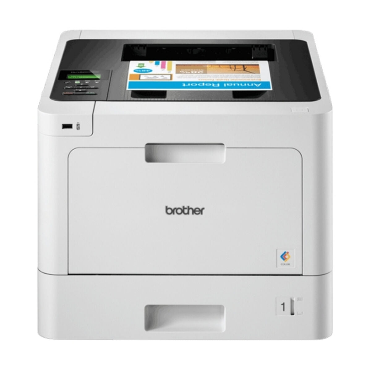 BROTHER HL-L8260CDW Printer colour Duplex laser A4 2400x600dpi 31ppm mono 31ppm colour 300sheets USB LAN Wi-Fi