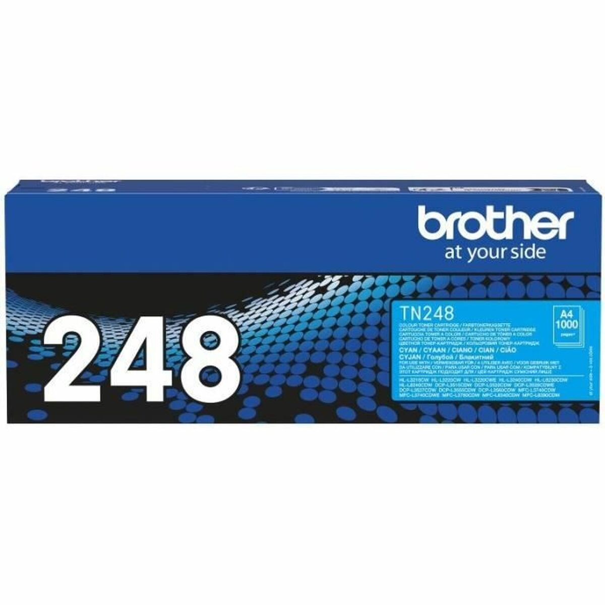 BROTHER TN248C Cyan Toner Cartridge ISO Yield 1.000 pages