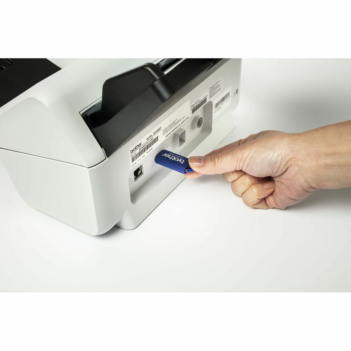BROTHER Document Scanner Duplex Office 40ppm/80ipm ADF Feeder 80 f. ethernet
