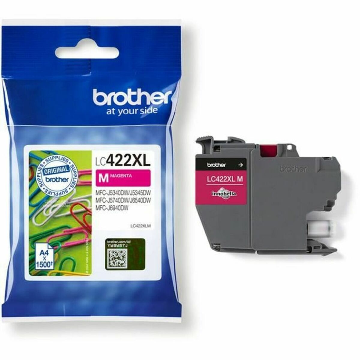 BROTHER LC422XLM HY Ink Cartridge For BH19M/B Compatible with MFC-J5340DW MFC-J5740DW MFC-J6540DW MFC-J6940DW 1500 pages