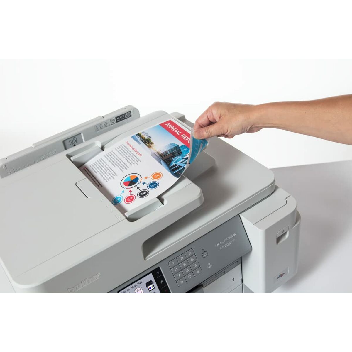 BROTHER MFC-J5955DW MFP colour ink-jet 25ppm copy 30ppm print 600 sheets USB 2.0 LAN Wi-Fi NFC USB 2.0 host