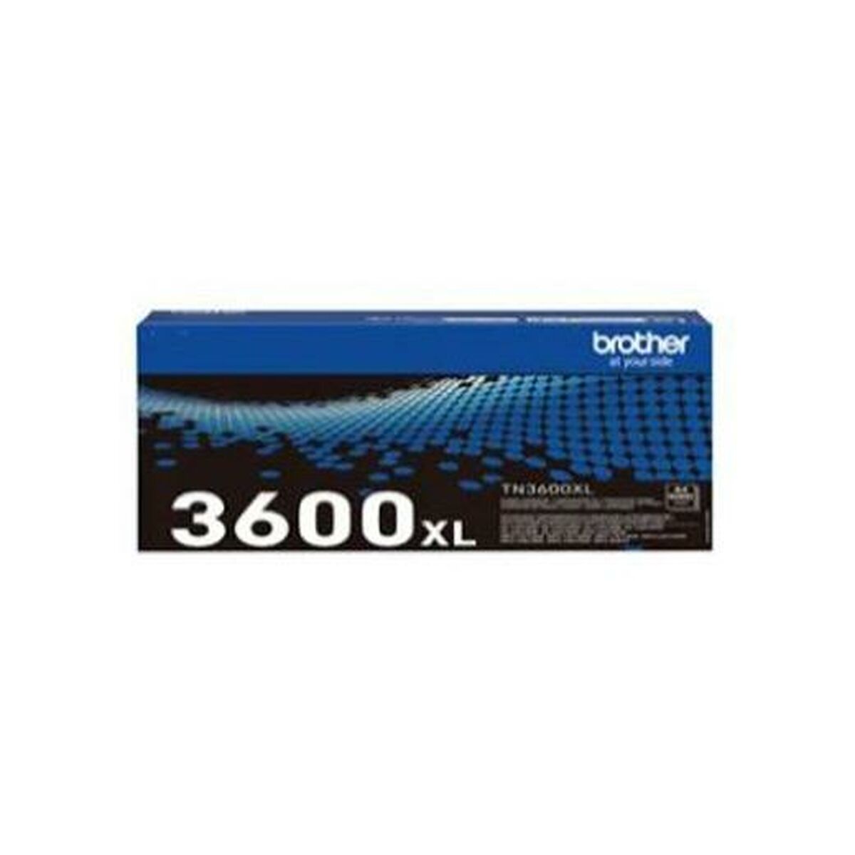 BROTHER TN-3600XL Black Toner Cartridge Prints 6.000 pages