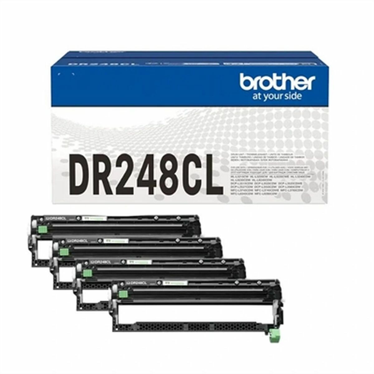 BROTHER DR248CL DRUM PACK FOR FCL 1x BK/C/M/Y Prints 15.000 pages