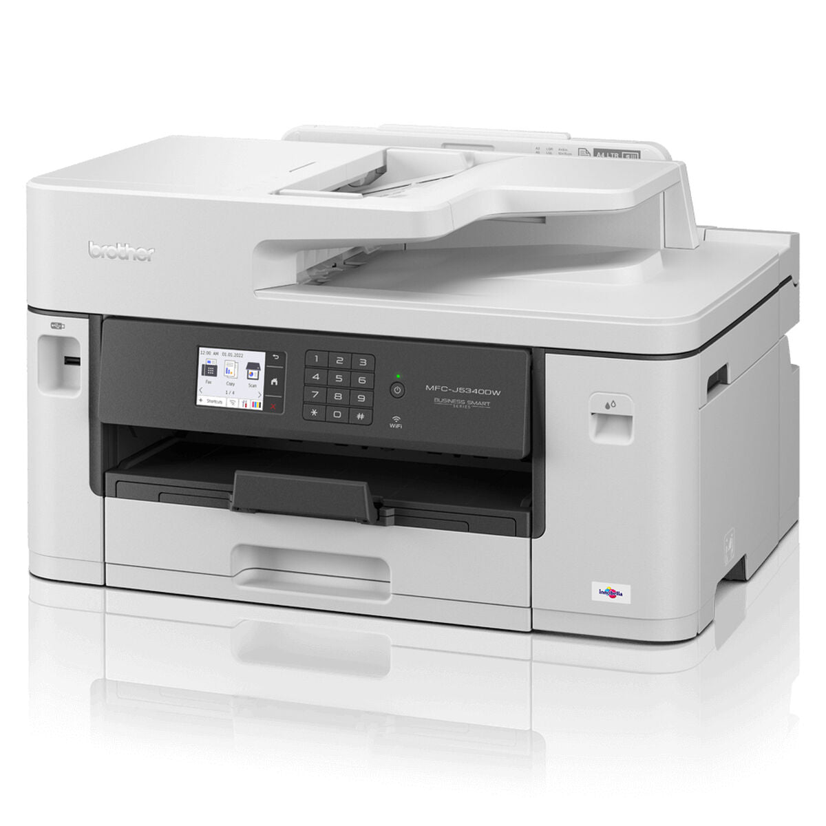 BROTHER MFCJ5340DWE A3 ECOPRO Inkjet Multifunction Printer 4in1 28/21ppm 1200x4800dpi