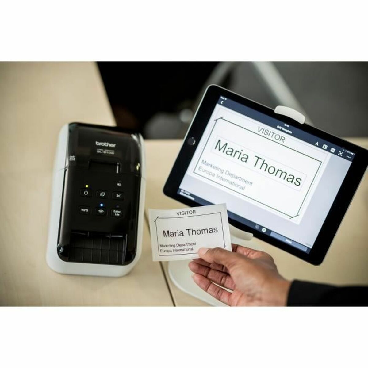 BROTHER QL-810W Professional Label Printer with Wi-Fi w/o USB HOST
