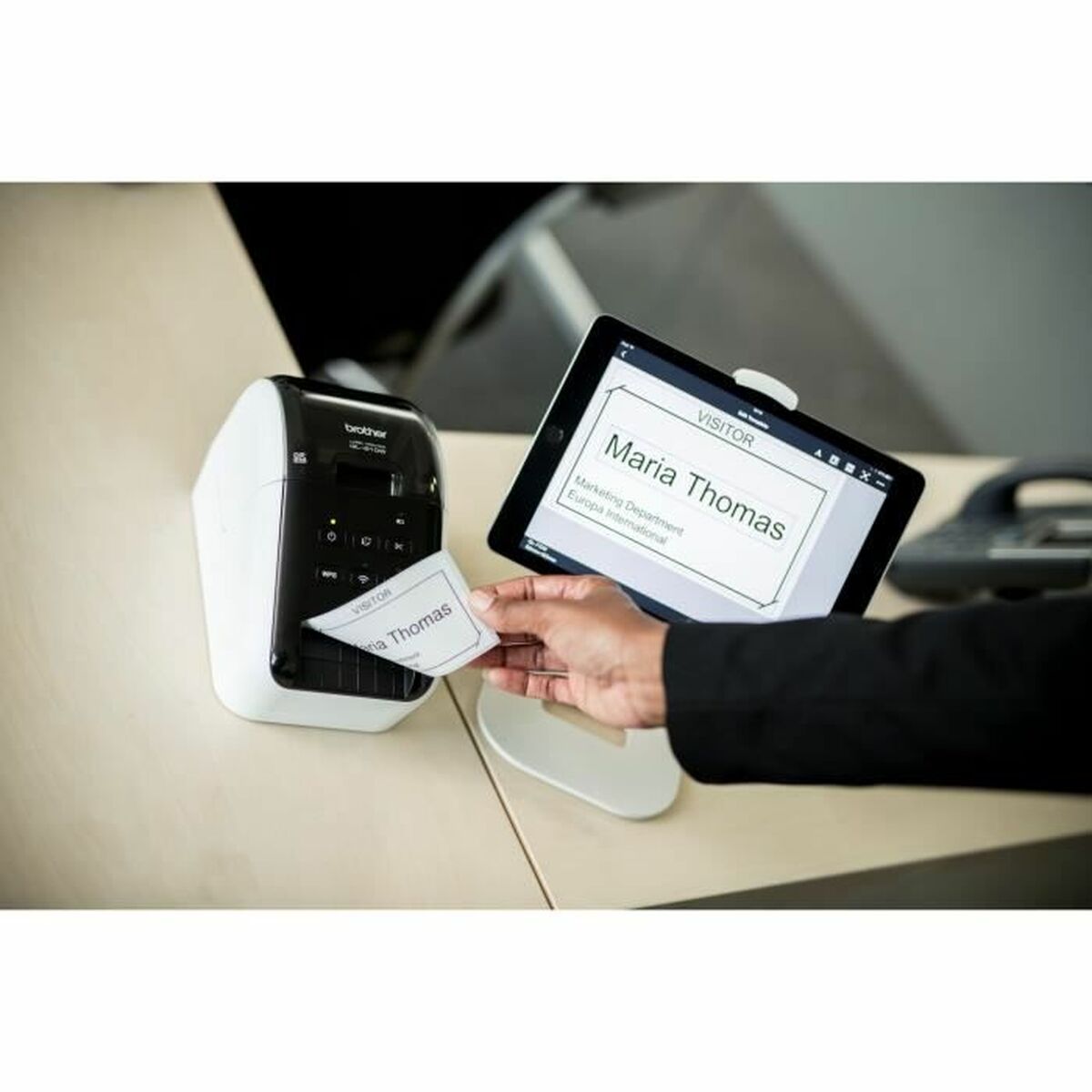 BROTHER QL-810W Professional Label Printer with Wi-Fi w/o USB HOST