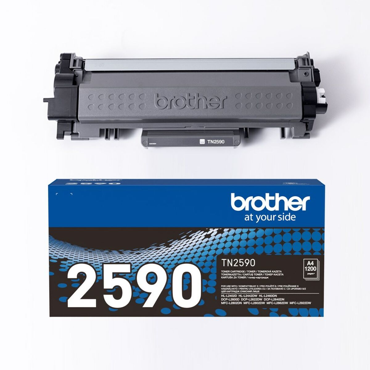 Toner TN2590 Black 1.2k