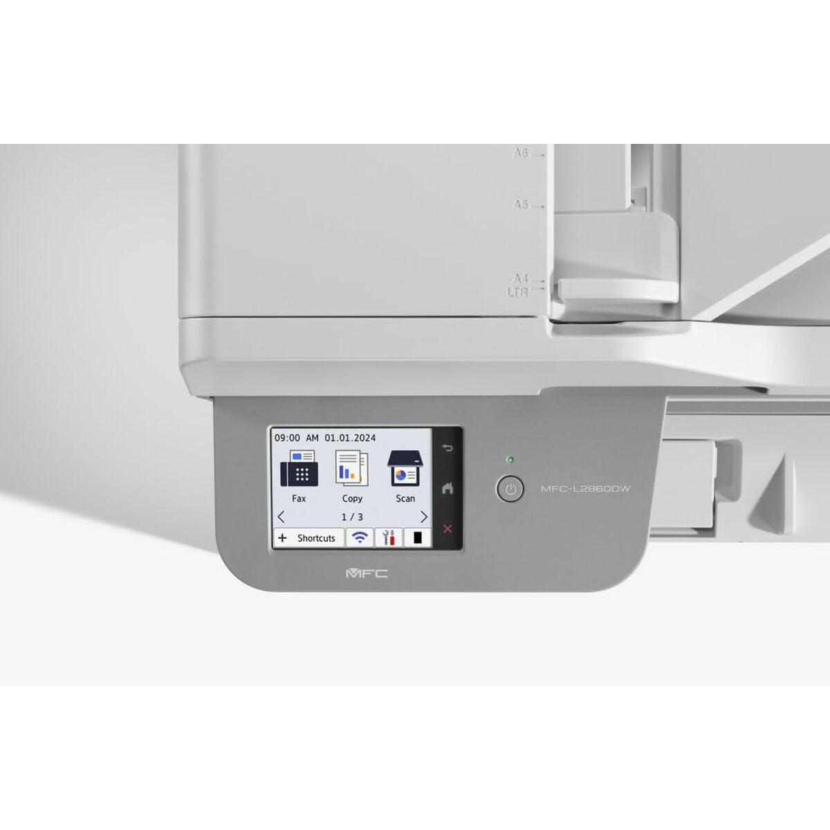 BROTHER MFC-L2960DW MFP Mono laser A4 34ppm Copy 34ppm Print 250sheets LAN Wi-Fi USB