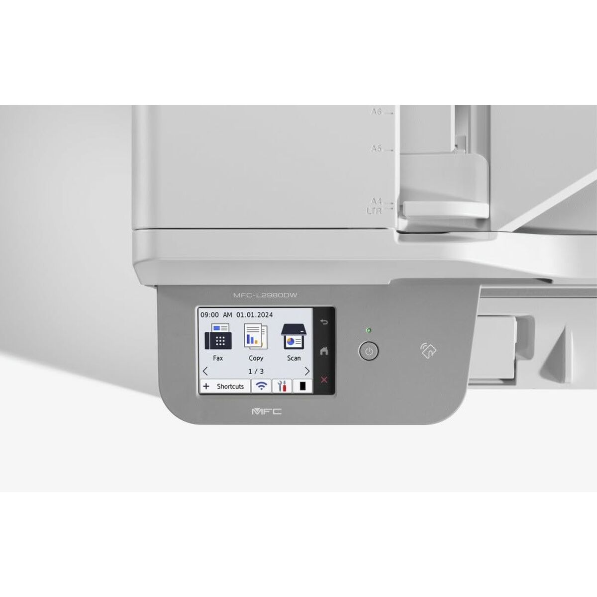 BROTHER MFC-L2980DW Mono MFP 34ppm 4-1 Duplex Network10/100btx/Wifi/USB/NFC-Card reader