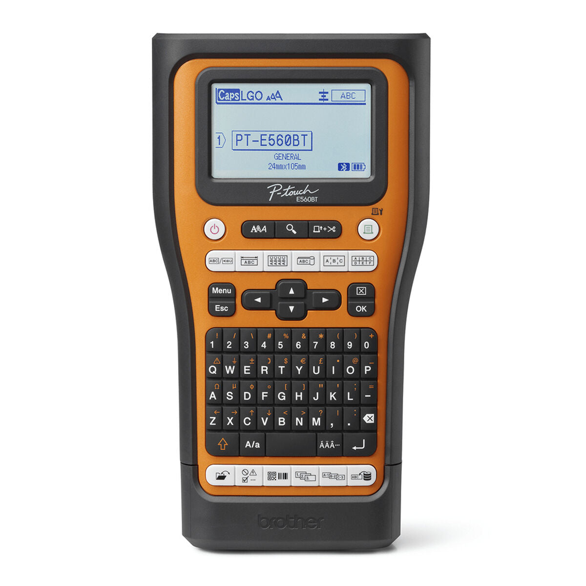 Brother PT-E560BTSP imprimante d'étiquettes professionnelle avec Bluetooth, QWERTY