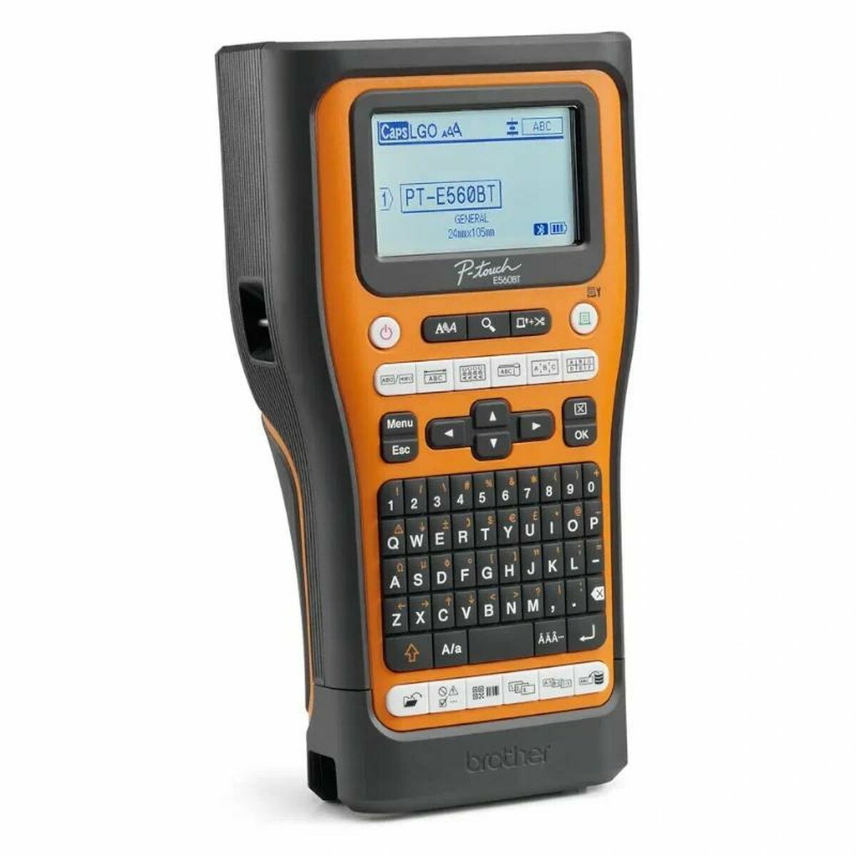 Brother PT-E560BTSP imprimante d'étiquettes professionnelle avec Bluetooth, QWERTY