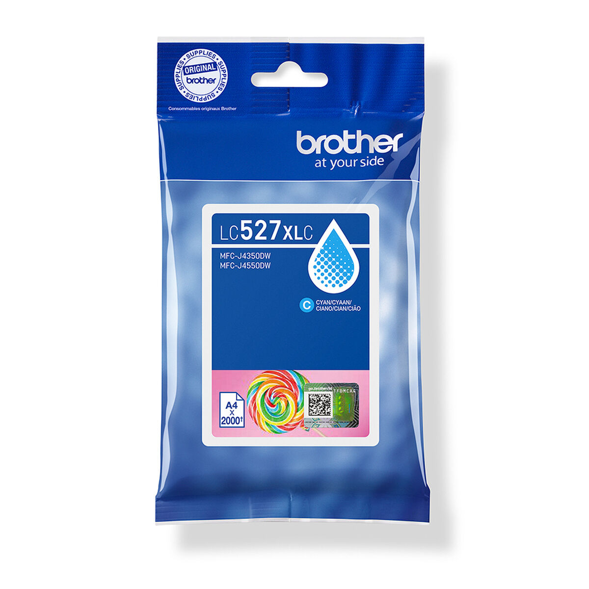 BROTHER Cyan high yield ink cartridge yield up to 2.000 pages