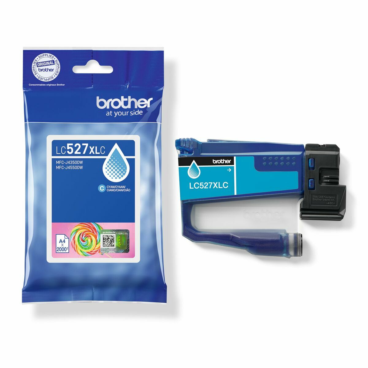 BROTHER Cyan high yield ink cartridge yield up to 2.000 pages