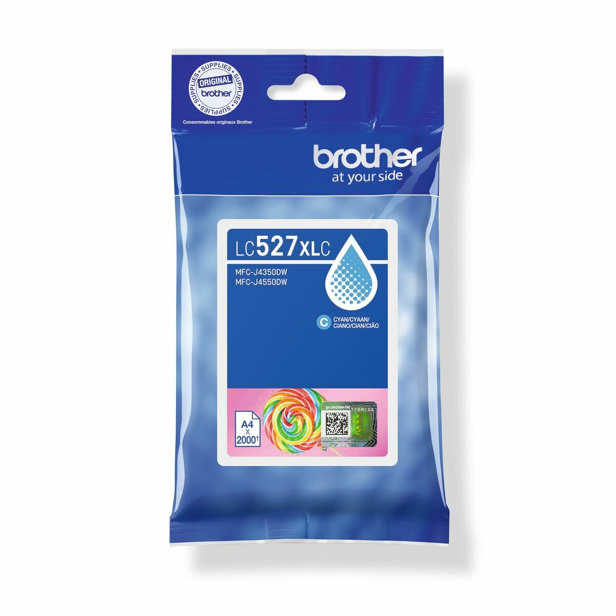 BROTHER Cyan high yield ink cartridge yield up to 2.000 pages