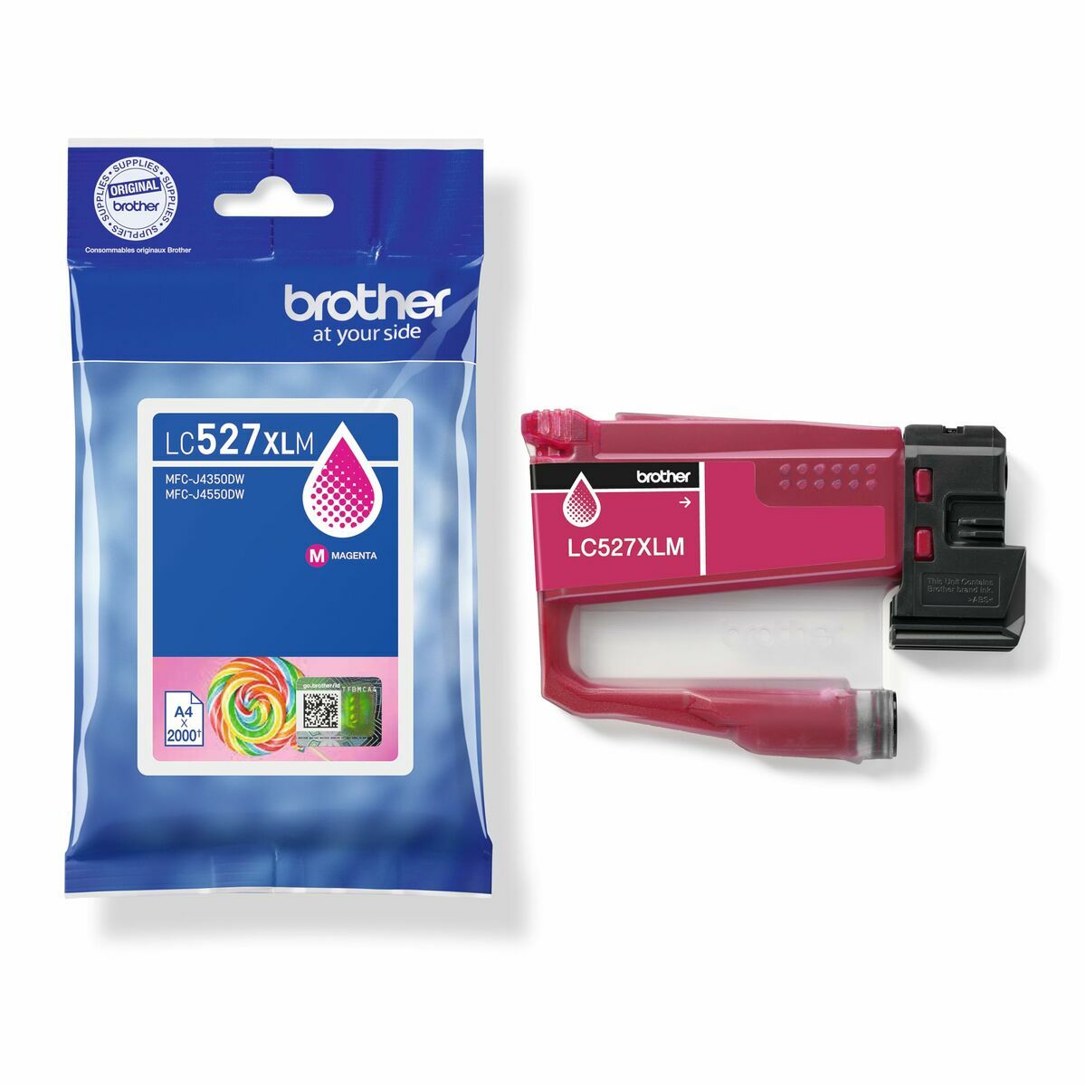 BROTHER Magenta high yield ink cartridge yield up to 2.000 pages