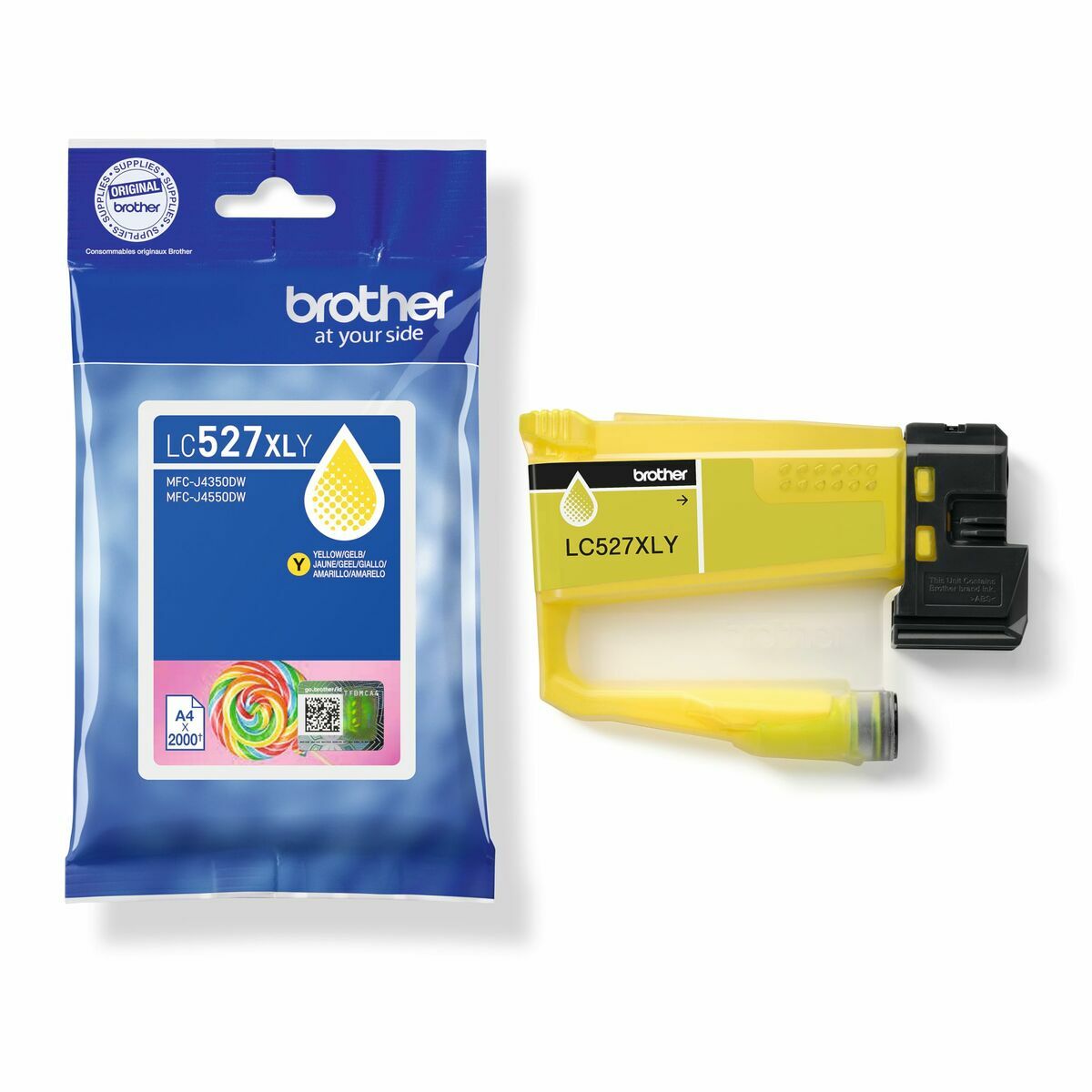 BROTHER Yellow high yield ink cartridge yield up to 2.000 pages