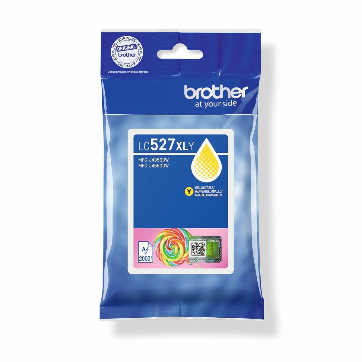 BROTHER Yellow high yield ink cartridge yield up to 2.000 pages