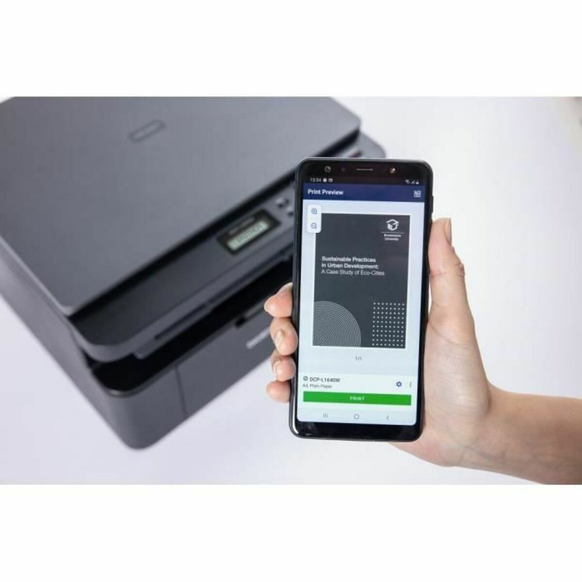 BROTHER Compact 3in1 Mono Laser Multifunction Printer 20ppm with Wi-Fi