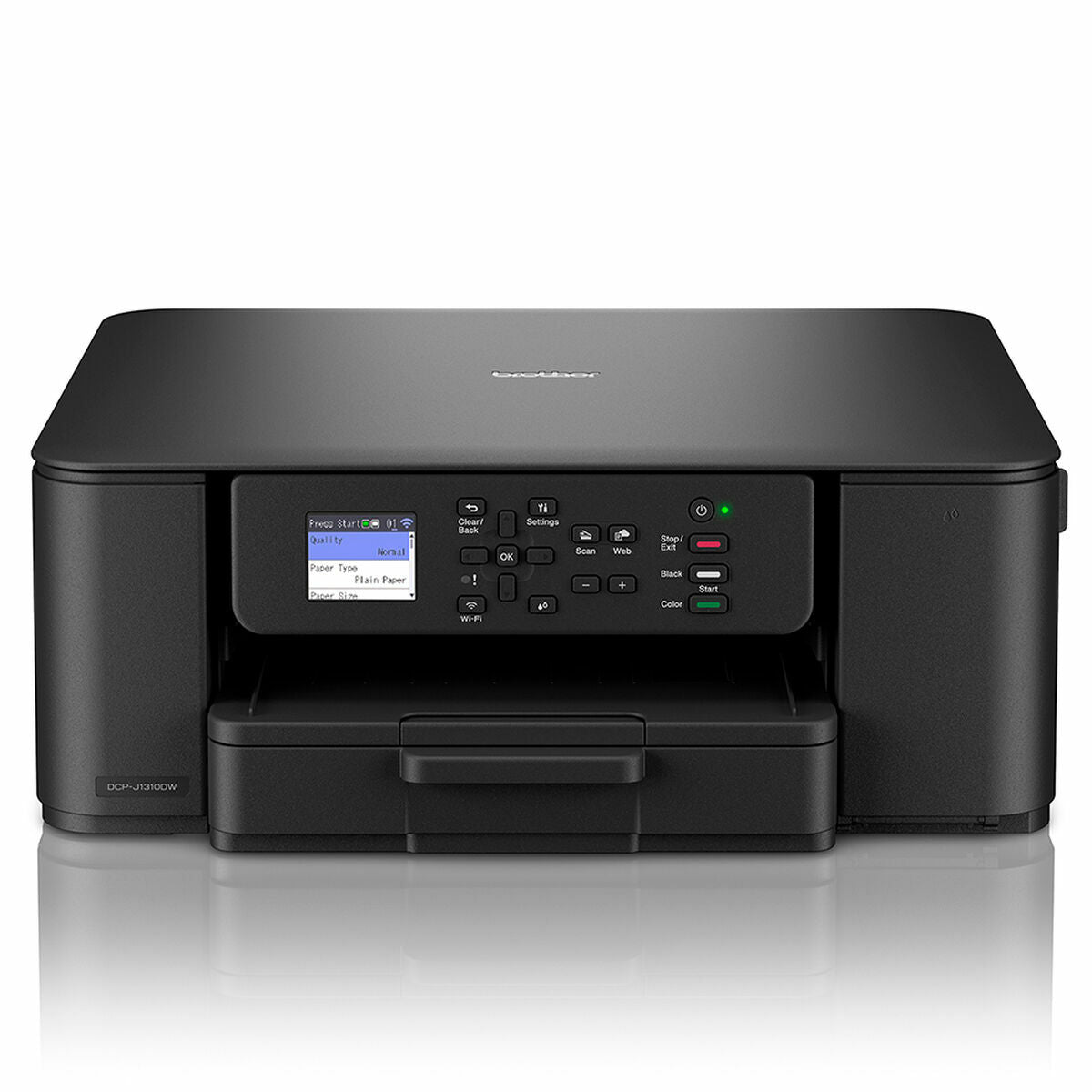 BROTHER DCP-J1310DW Compact 3-in-1 wireless inkjet printer with duplex print 16ppm