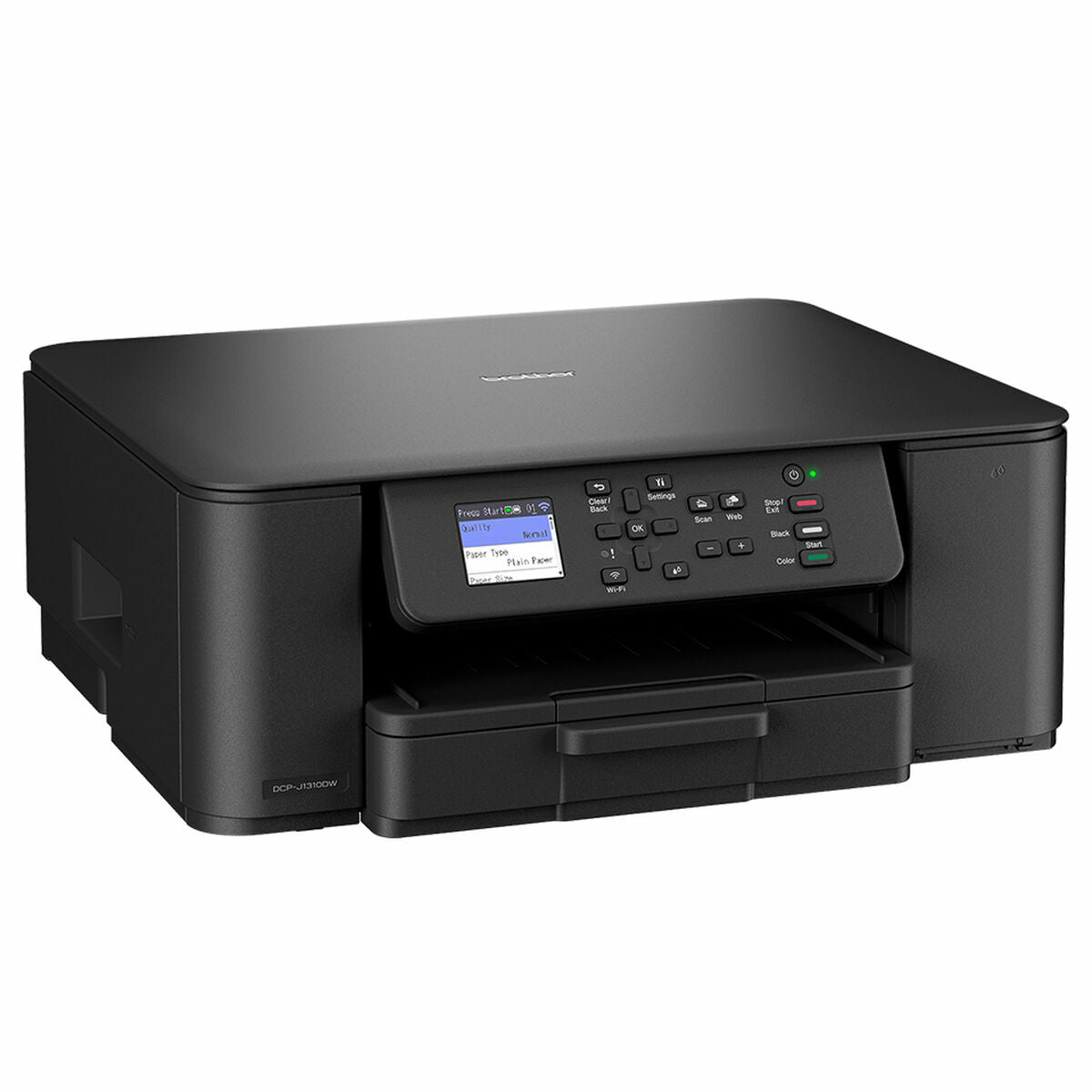 BROTHER DCP-J1310DW Compact 3-in-1 wireless inkjet printer with duplex print 16ppm