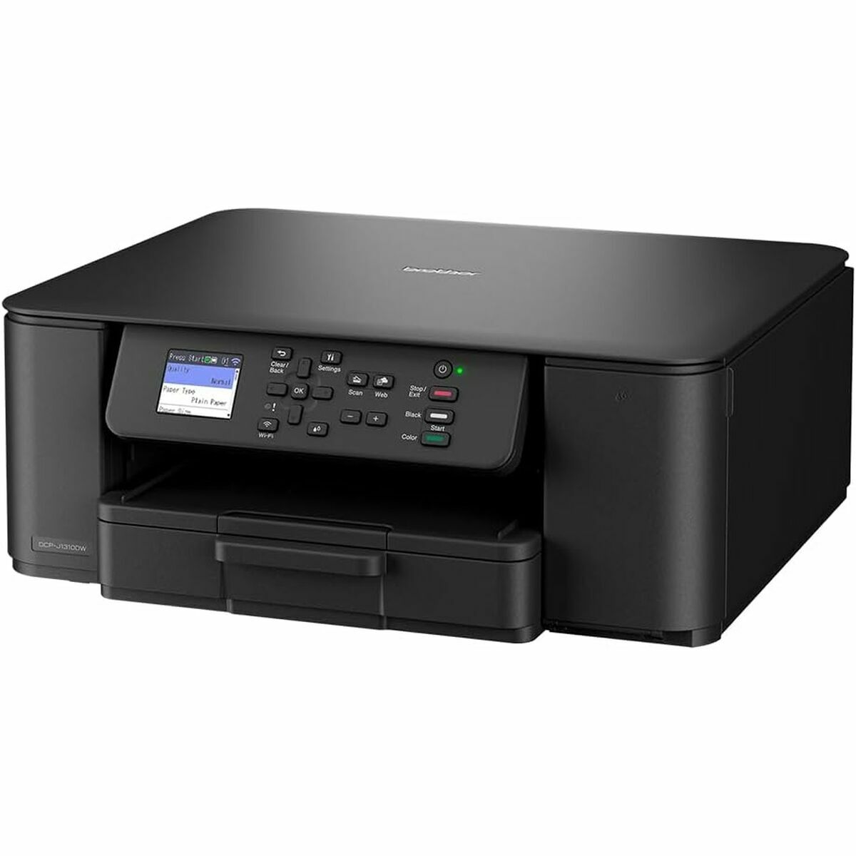 BROTHER DCP-J1310DW Compact 3-in-1 wireless inkjet printer with duplex print 16ppm