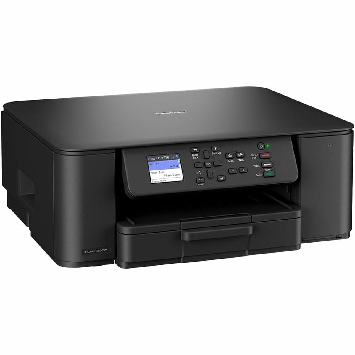 BROTHER DCP-J1310DW Compact 3-in-1 wireless inkjet printer with duplex print 16ppm