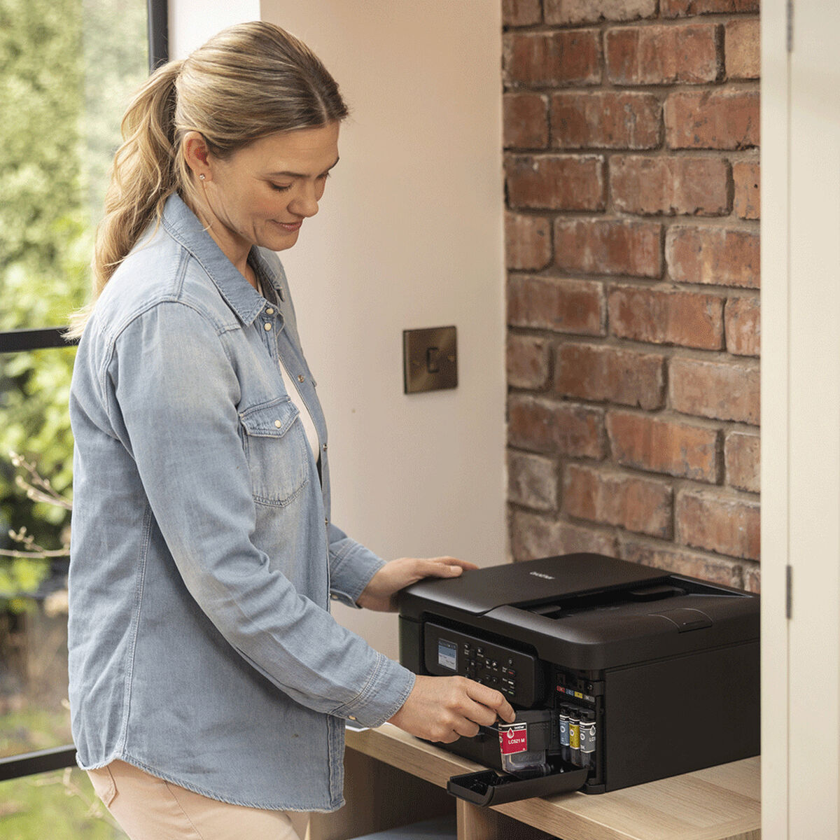 BROTHER DCP-J1360DW 3in1 MFP colour inkjet A4 16ppm 150sheets USB Wi-Fi
