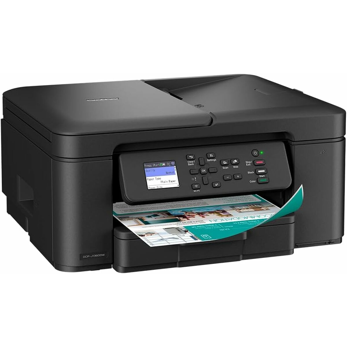 BROTHER DCP-J1360DW 3in1 MFP colour inkjet A4 16ppm 150sheets USB Wi-Fi