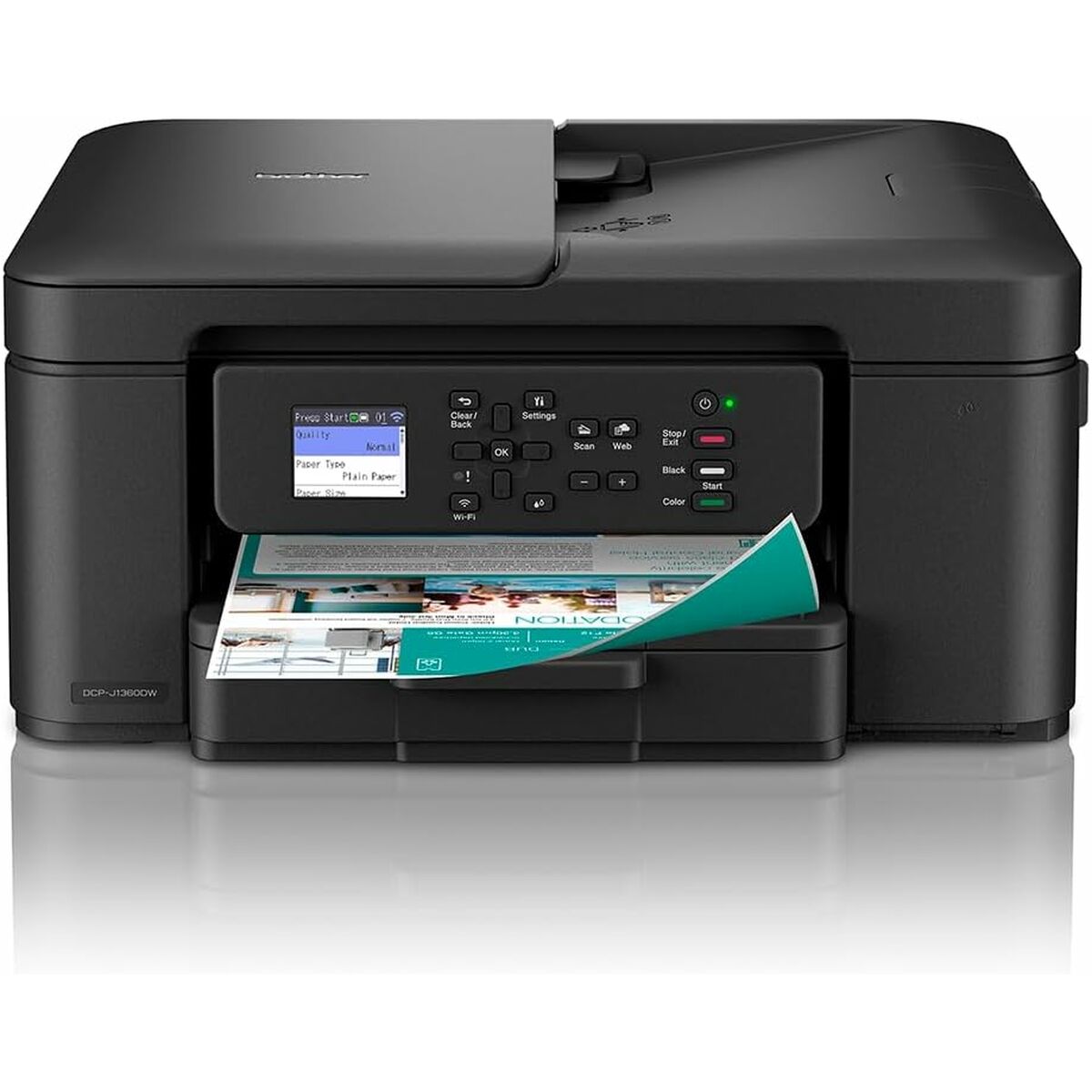 BROTHER DCP-J1360DW 3in1 MFP colour inkjet A4 16ppm 150sheets USB Wi-Fi