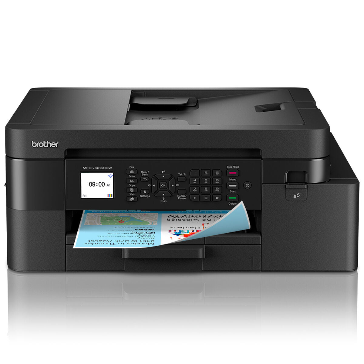 BROTHER MFC-J4350DW Compact all-in-one wireless business ink printer with ADF 20ppm