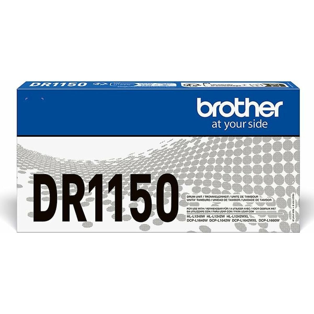 BROTHER DR1150 Tambour capacité jusquà 10 000 pages pour HL-L1240W / HL-L1242W / DCP-L1640W / DCP-L1642W / DCP-L1660W