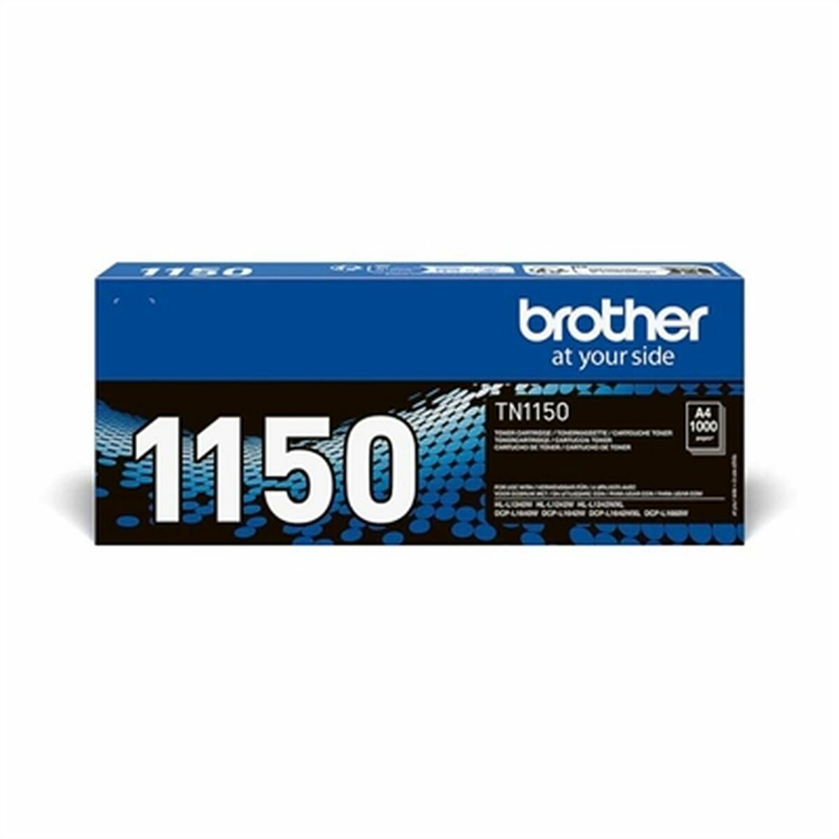 BROTHER TN1150 Toner noir capacité jusquà 1 000 pages pour HL-L1240W / HL-L1242W / DCP-L1640W / DCP-L1642W / DCP-L1660W