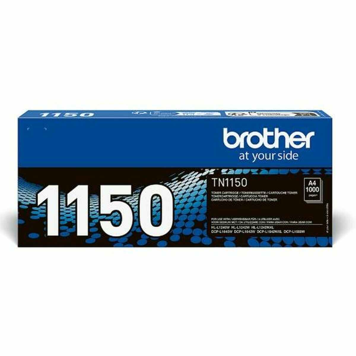 BROTHER TN1150 Toner noir capacité jusquà 1 000 pages pour HL-L1240W / HL-L1242W / DCP-L1640W / DCP-L1642W / DCP-L1660W