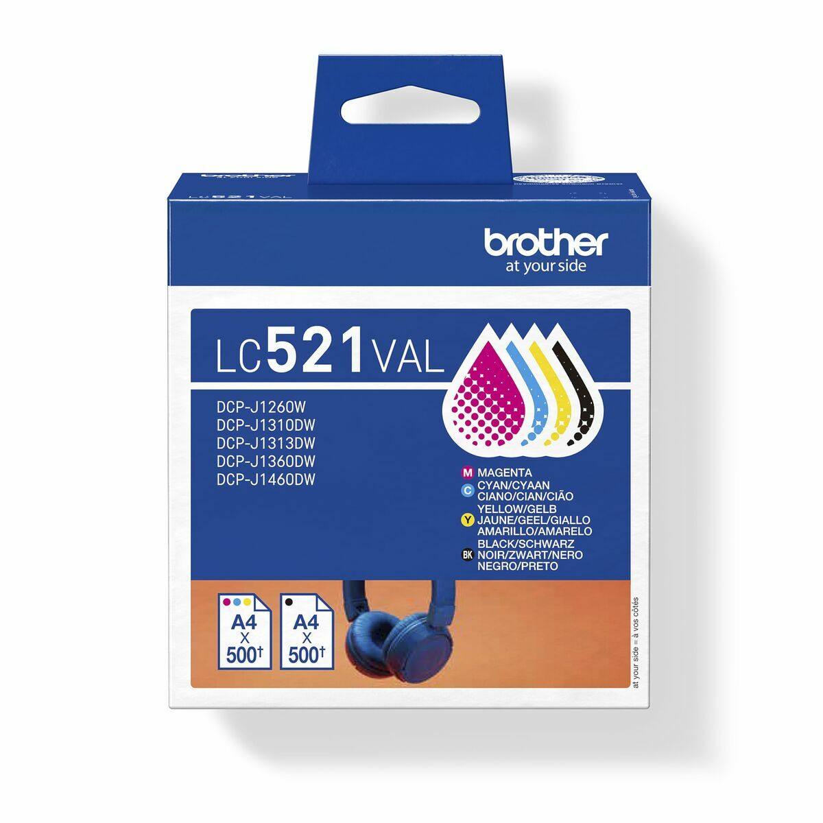 BROTHER Value pack CMYK up to 4x500 pages