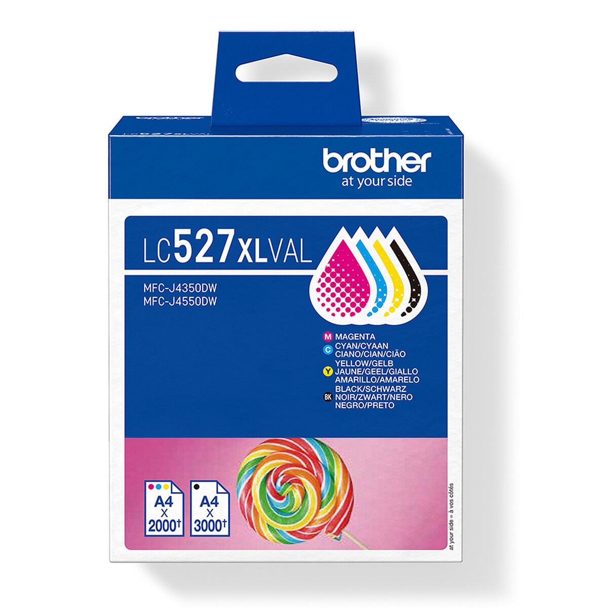 BROTHER Value pack high yield CMYK up to 1 x 3 000 + 3 x 2 000 pages